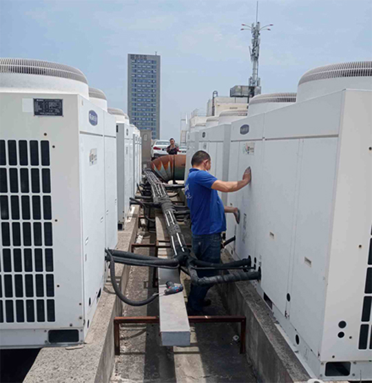 瑞安中央空调制热和不制冷系统维修方法